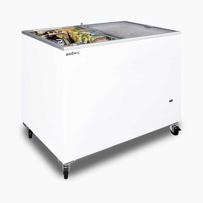 Bromic CF0300FTFG-NR - Display Chest Freezer 296L, Flat Glass Top, 1010mm