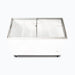 Bromic CF0400ATCG-NR - Display Chest Freezer 352L, Curved Glass Top, 1298mm