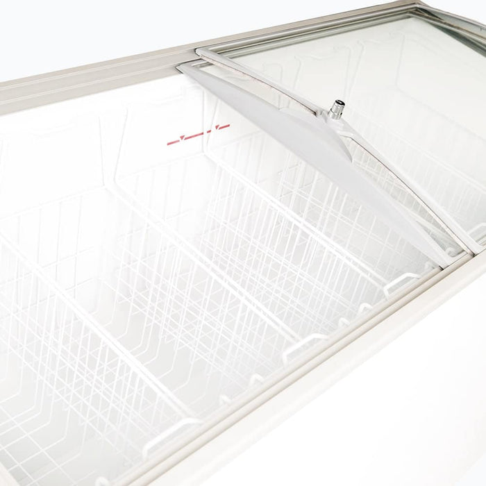 Bromic CF0500ATCG-NR - Display Chest Freezer 427L, Curved Glass Top, 1548mm