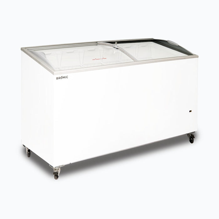 Bromic CF0500ATCG-NR - Display Chest Freezer 427L, Curved Glass Top, 1548mm