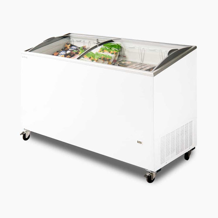 Bromic CF0500ATCG-NR - Display Chest Freezer 427L, Curved Glass Top, 1548mm