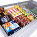 Bromic CF0500FTFG-NR - Display Chest Freezer 491L, Flat Glass Top, 1548mm