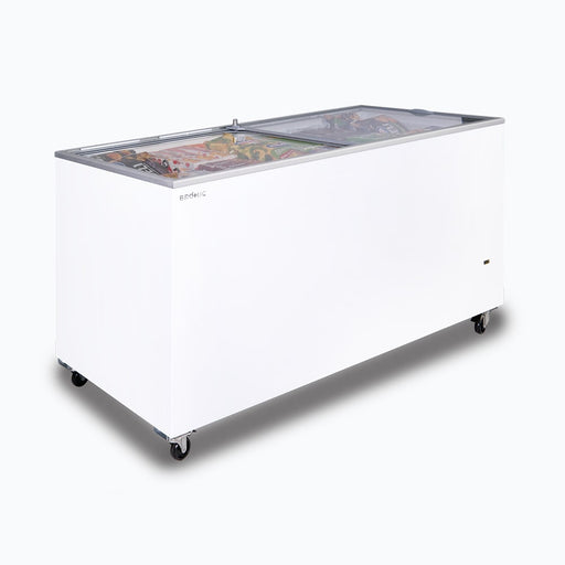 Bromic CF0500FTFG-NR - Display Chest Freezer 491L, Flat Glass Top, 1548mm