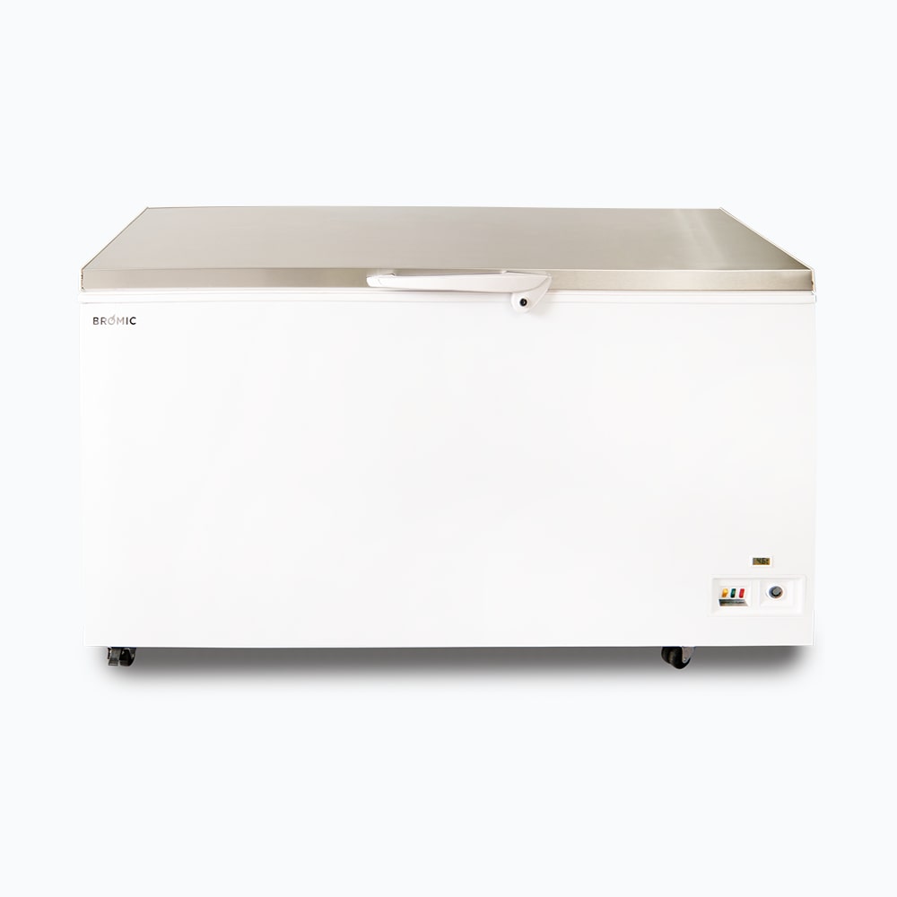 Bromic CF0500FTSS-NR - Storage Chest Freezer 492L, Stainless Steel Top, 1552mm