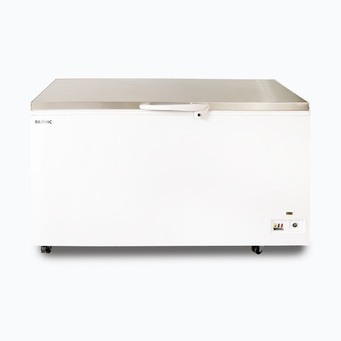 Bromic CF0500FTSS-NR - Storage Chest Freezer 492L, Stainless Steel Top, 1552mm