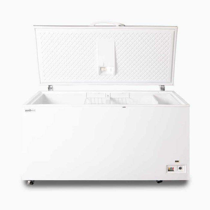 Bromic CF0500FTSS-NR - Storage Chest Freezer 492L, Stainless Steel Top, 1552mm