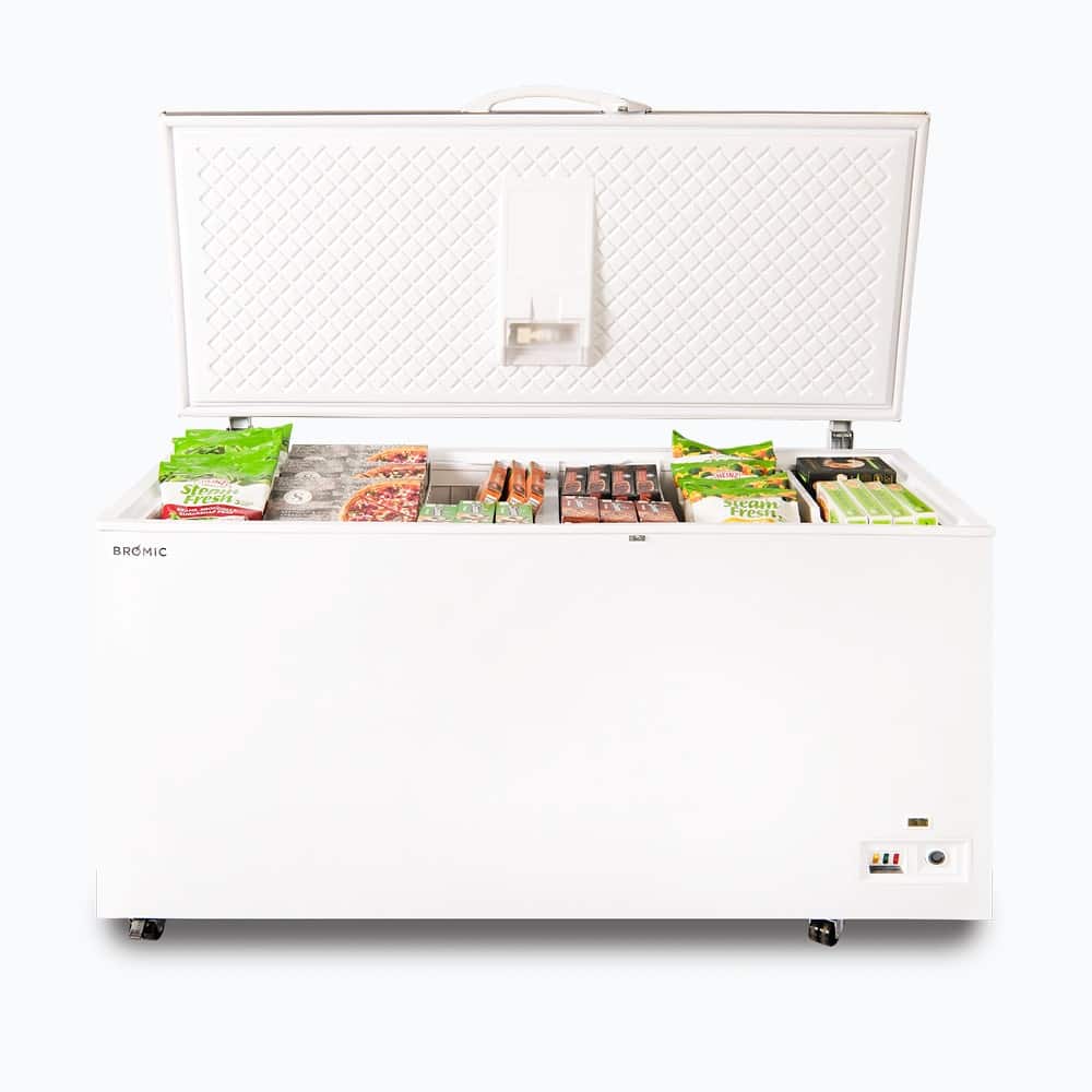 Bromic CF0500FTSS-NR - Storage Chest Freezer 492L, Stainless Steel Top, 1552mm
