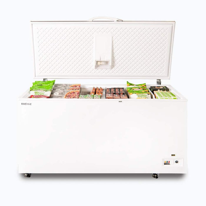 Bromic CF0500FTSS-NR - Storage Chest Freezer 492L, Stainless Steel Top, 1552mm
