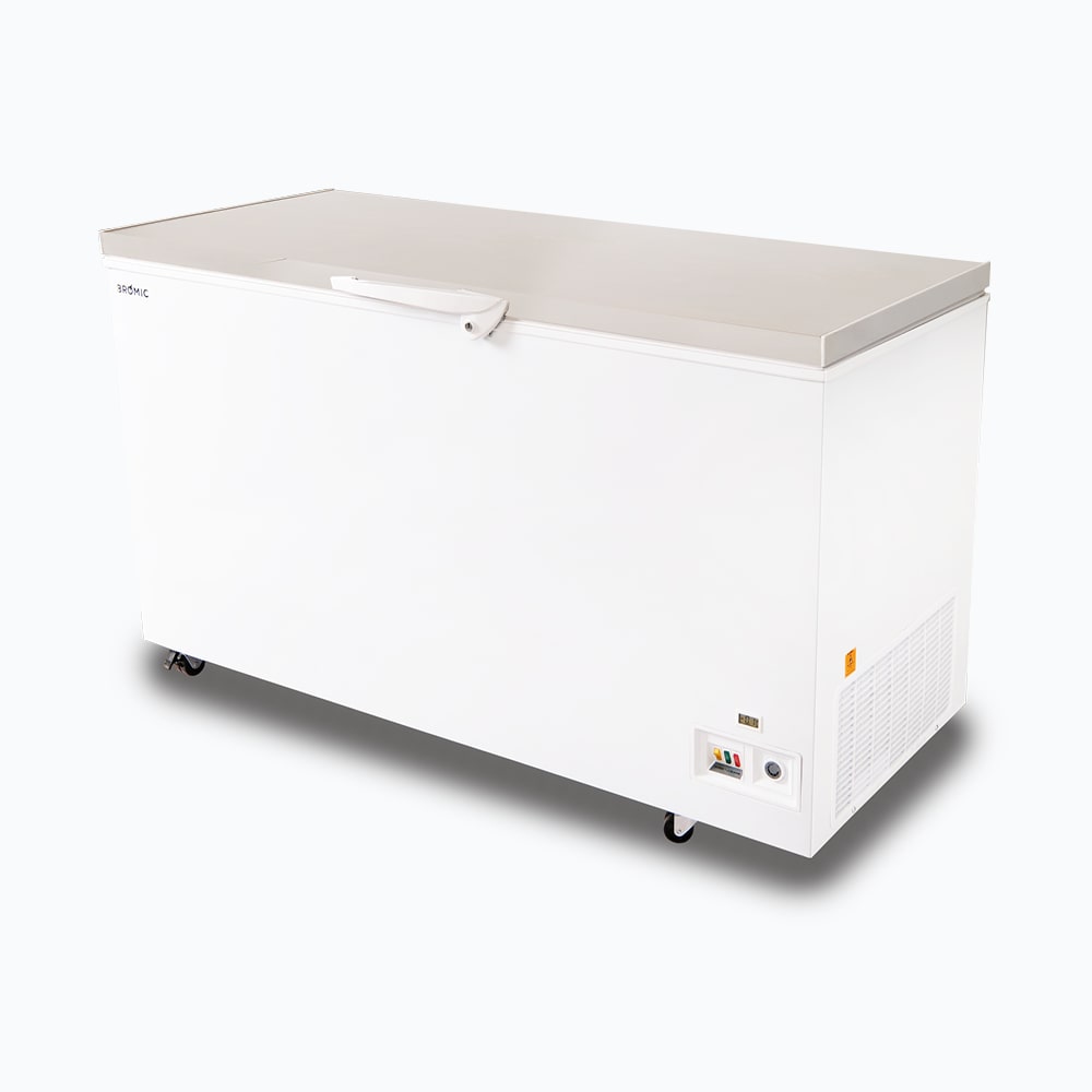 Bromic CF0500FTSS-NR - Storage Chest Freezer 492L, Stainless Steel Top, 1552mm