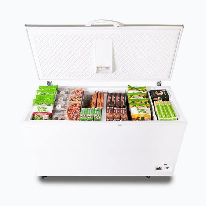 Bromic CF0500FTSS-NR - Storage Chest Freezer 492L, Stainless Steel Top, 1552mm