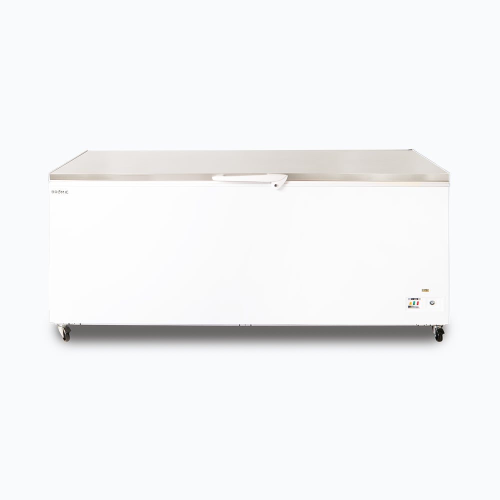 Bromic CF0700FTSS-NR - Storage Chest Freezer 675L, Stainless Steel Top, 2055mm
