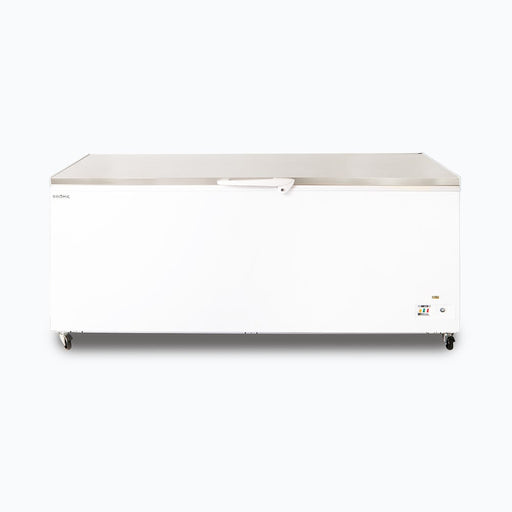 Bromic CF0700FTSS-NR - Storage Chest Freezer 675L, Stainless Steel Top, 2055mm