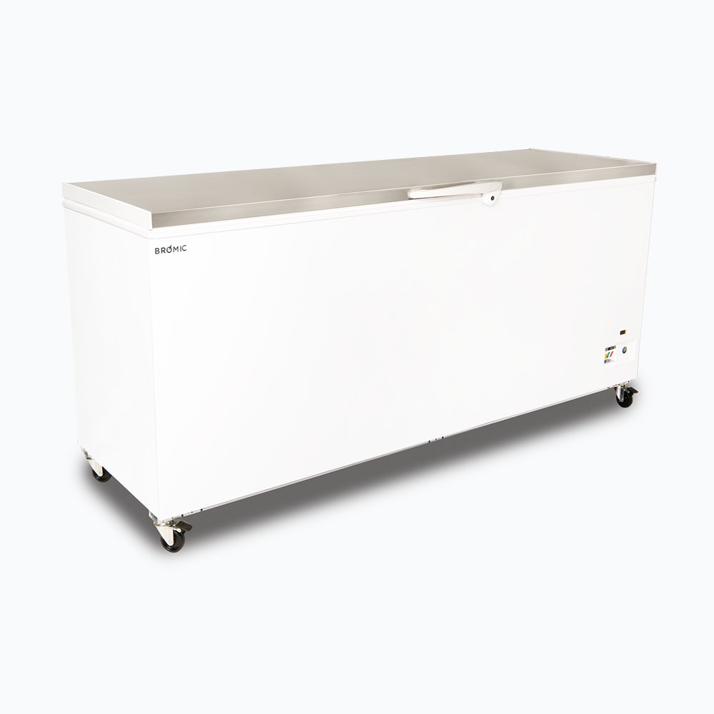 Bromic CF0700FTSS-NR - Storage Chest Freezer 675L, Stainless Steel Top, 2055mm