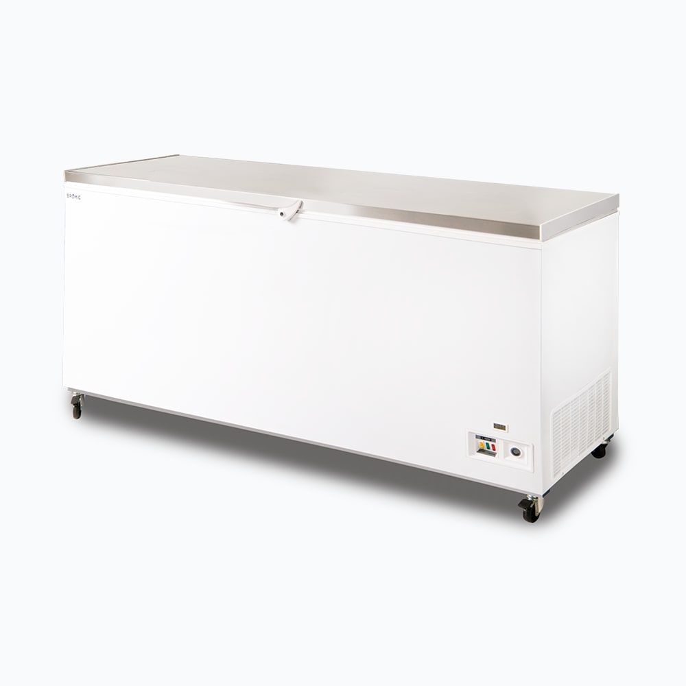 Bromic CF0700FTSS-NR - Storage Chest Freezer 675L, Stainless Steel Top, 2055mm