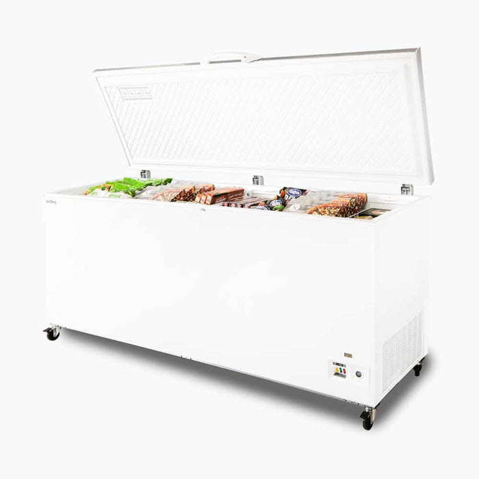 Bromic CF0700FTSS-NR - Storage Chest Freezer 675L, Stainless Steel Top, 2055mm