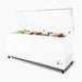 Bromic CF0700FTSS-NR - Storage Chest Freezer 675L, Stainless Steel Top, 2055mm