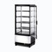 Bromic CT0100G4BC-NR - Countertop Fridge 98L, 1 Door, Curved Glass, 425mm