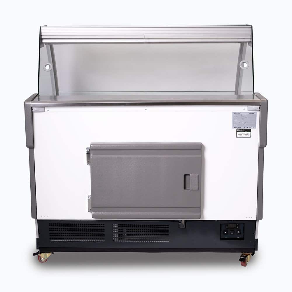 Bromic DD1250CG-NR - Curved Glass Deli Display, 1330mm