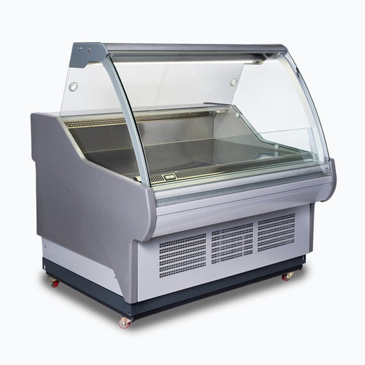Bromic DD1250CG-NR - Curved Glass Deli Display, 1330mm
