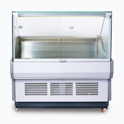 Bromic DD1250SG-NR - Square Glass Deli Display, 1330mm
