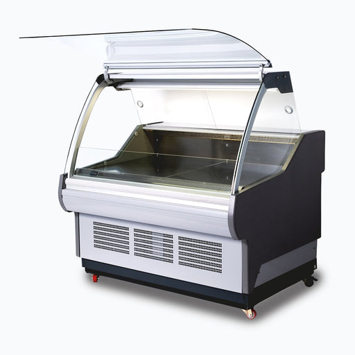 Bromic DD1875CG-NR - Curved Glass Deli Display, 1955mm