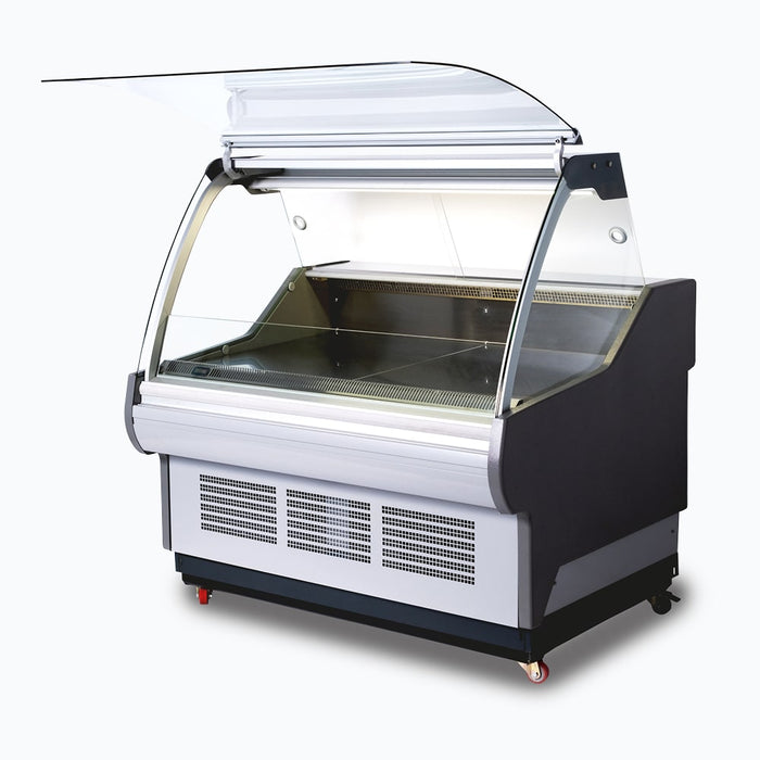 Bromic DD1875CG-NR - Curved Glass Deli Display, 1955mm