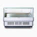 Bromic DD1875SG-NR - Square Glass Deli Display, 1955mm