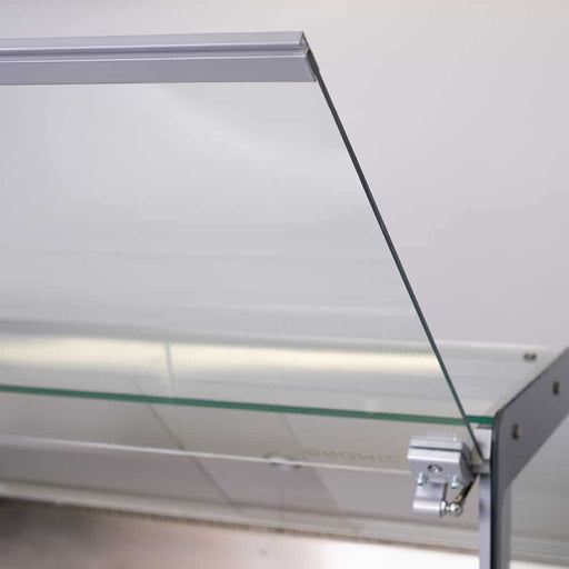 Bromic DD2500SG-NR - Square Glass Deli Display, 2580mm