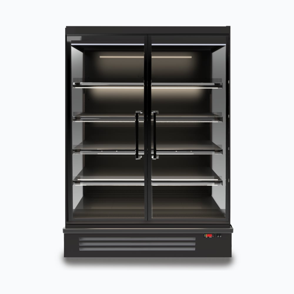 Bromic FHM1250HD-NR - Full Height Multideck Fridge with Doors, 1250mm