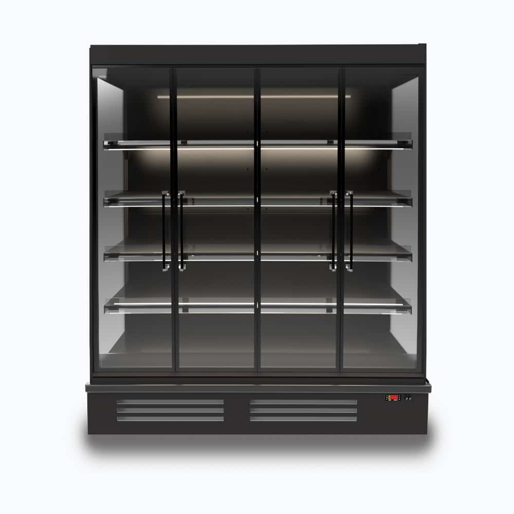 Bromic FHM1875HD-NR - Full Height Multideck Fridge with Doors, 1875mm