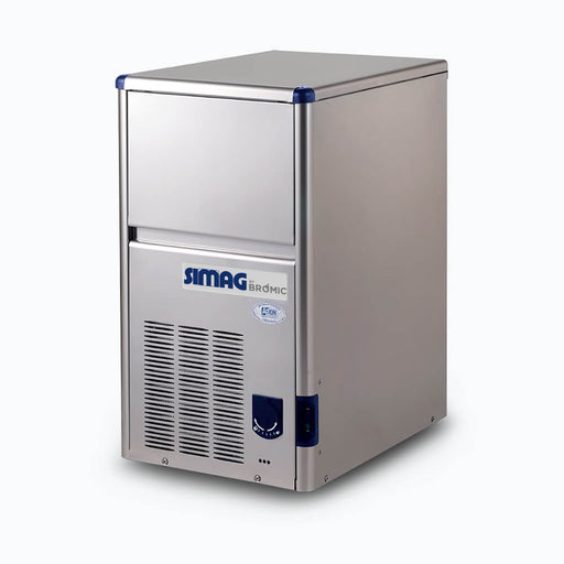 Bromic IM0024HC-NR - Self-Contained Ice Machine, Hollow Cube, 24kg/24h, 6kg Bin, 334mm