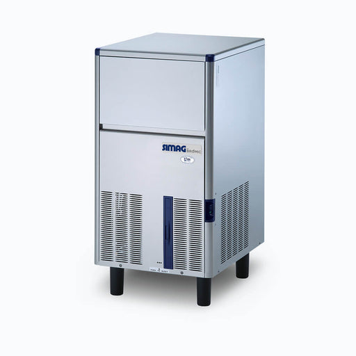 Bromic IM0050HC-NR - Self-Contained Ice Machine, Hollow Cube, 47kg/24h, 17kg Bin, 485mm