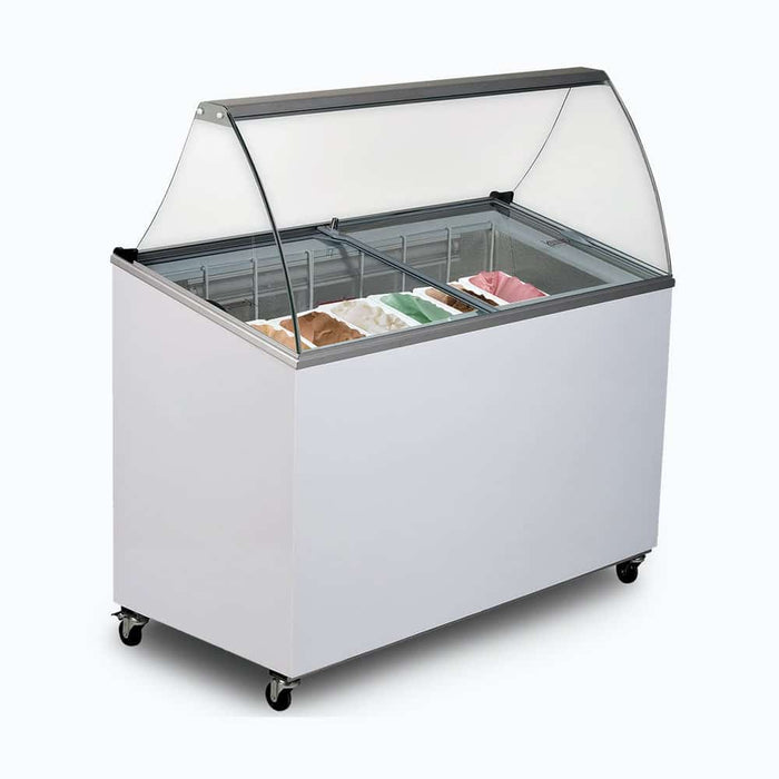 Bromic GD0007S-NR - Gelato / Ice Cream Display Freezer, 7 Basket, 1298mm