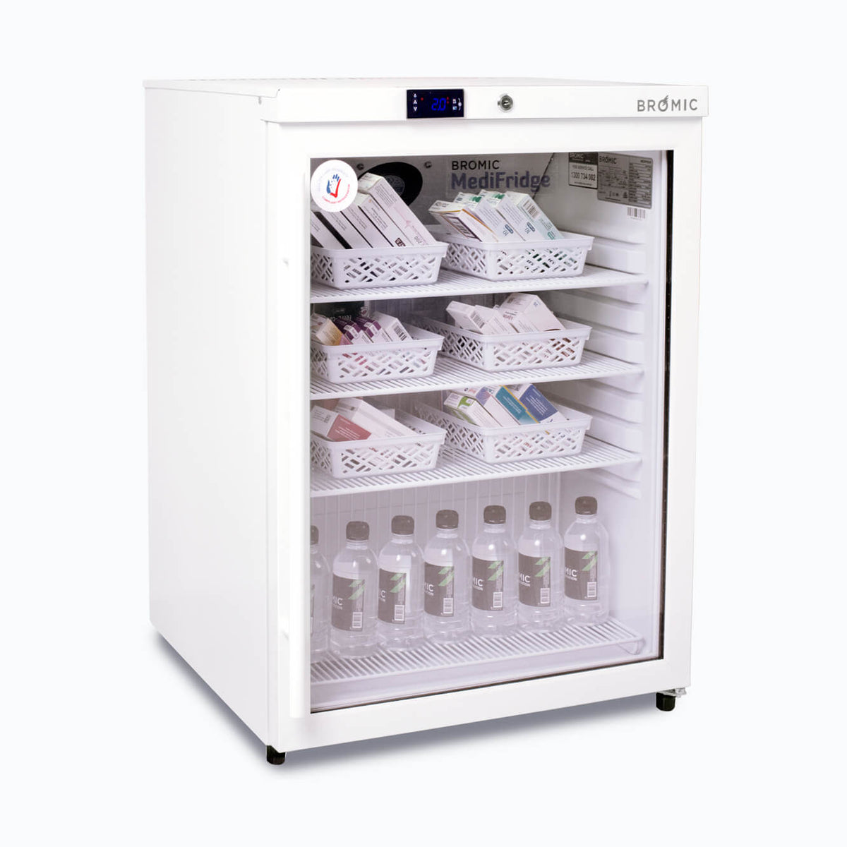 Bromic MED0140GD-NR - MediFridge Vaccine Fridge 145L, 595mm