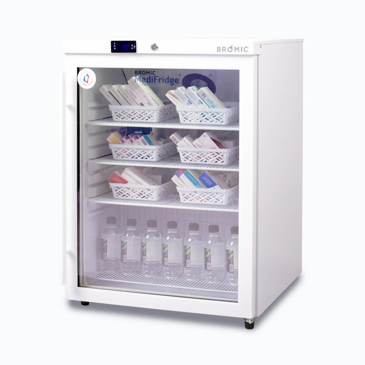 Bromic MED0140GD-NR - MediFridge Vaccine Fridge 145L, 595mm