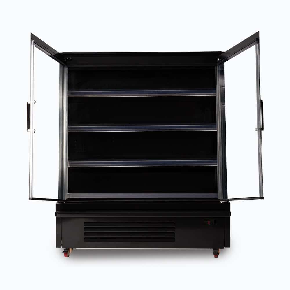 Bromic SVM1250HD-NR - Semi Vertical Display Fridge, 1250mm, 2 Doors, Hinged