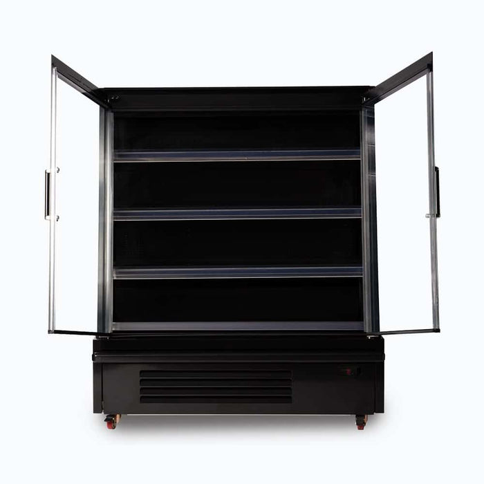 Bromic SVM1250HD-NR - Semi Vertical Display Fridge, 1250mm, 2 Doors, Hinged