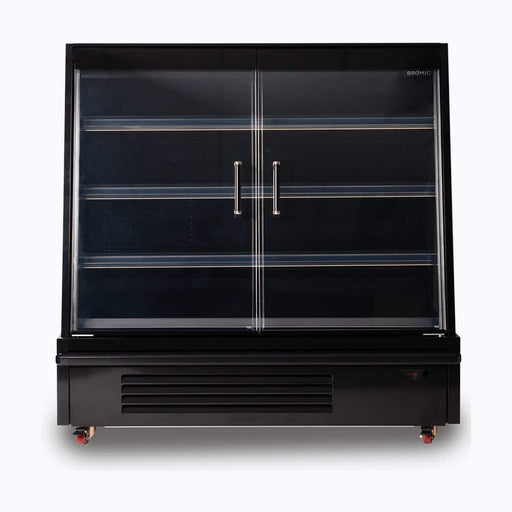 Bromic SVM1580HD-NR - Semi Vertical Display Fridge, Gondola, 1580mm, 2 Doors, Hinged