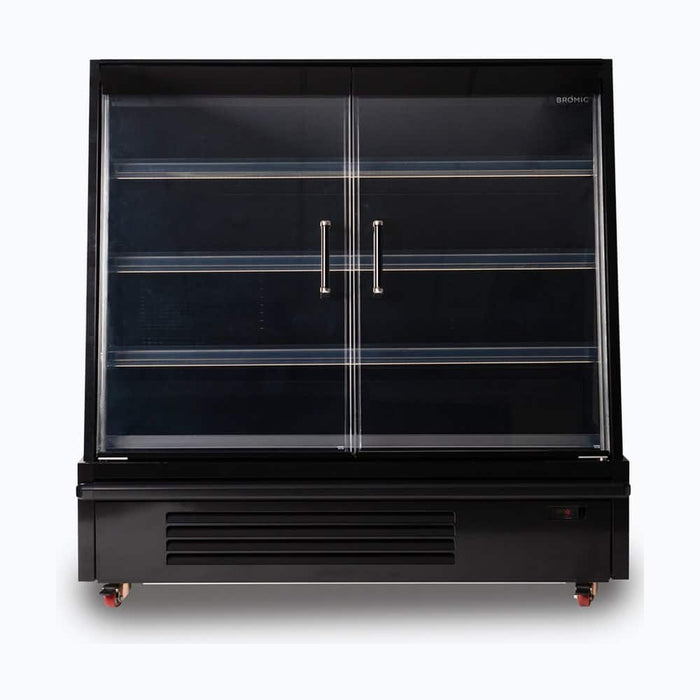 Bromic SVM1580HD-NR - Semi Vertical Display Fridge, Gondola, 1580mm, 2 Doors, Hinged
