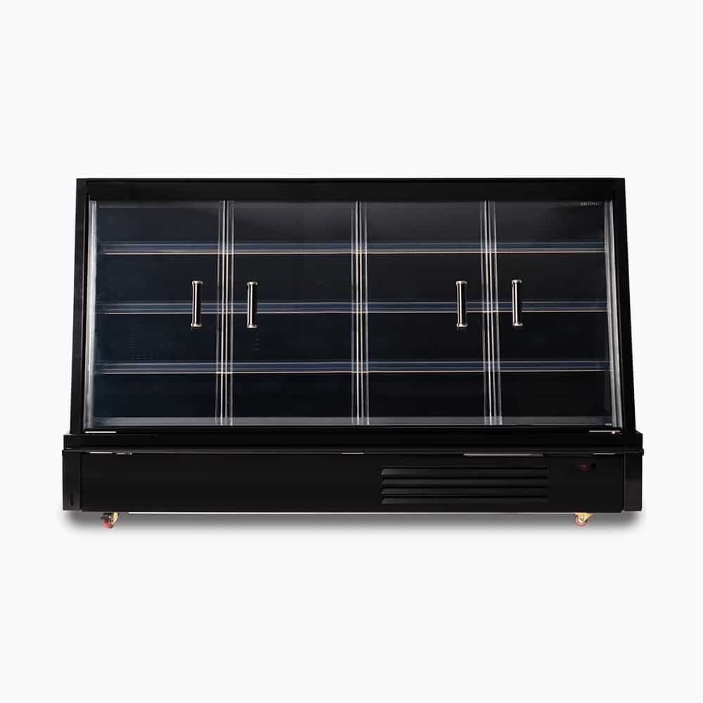 Bromic SVM2500HD-NR - Semi Vertical Display Fridge, 2500mm, 4 Doors, Hinged