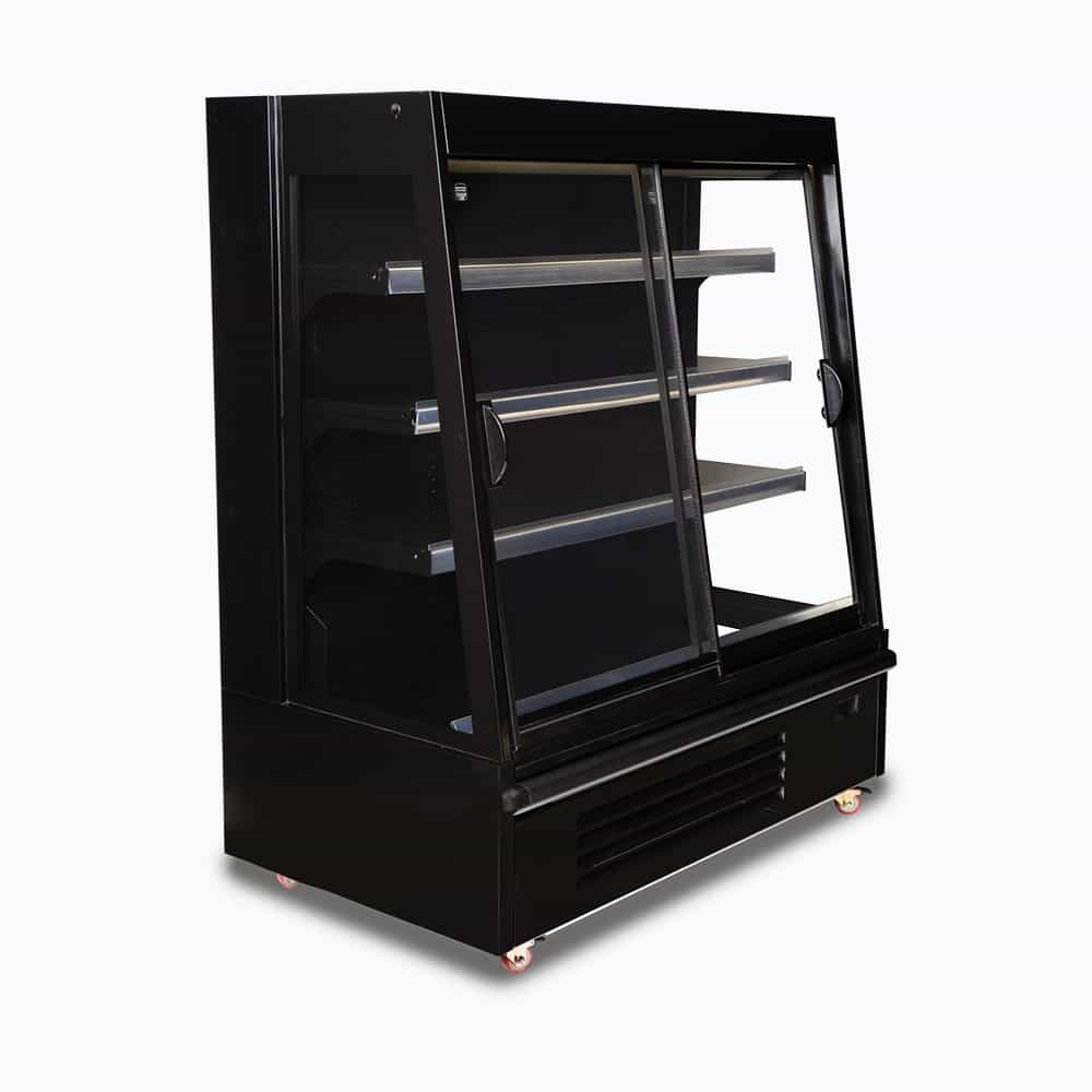Bromic SVM1250SD-NR - Semi Vertical Display Fridge, 1250mm, 2 Doors, Sliding