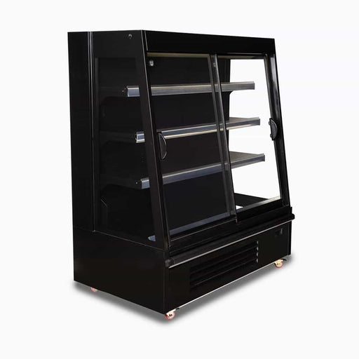 Bromic SVM1250SD-NR - Semi Vertical Display Fridge, 1250mm, 2 Doors, Sliding
