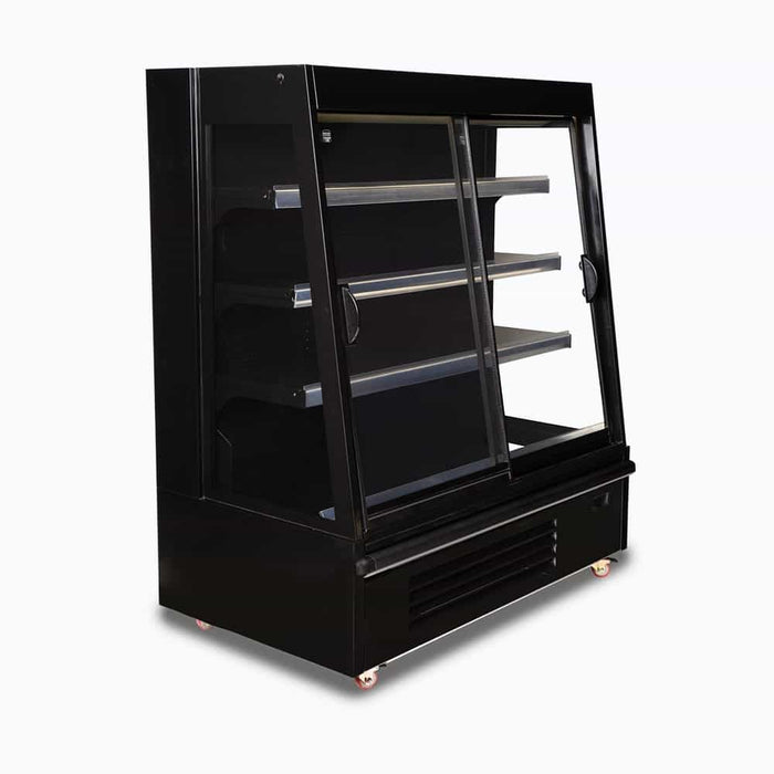 Bromic SVM1250SD-NR - Semi Vertical Display Fridge, 1250mm, 2 Doors, Sliding