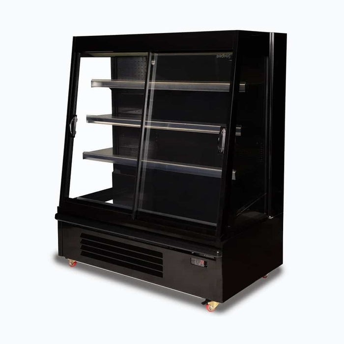 Bromic SVM1250SD-NR - Semi Vertical Display Fridge, 1250mm, 2 Doors, Sliding