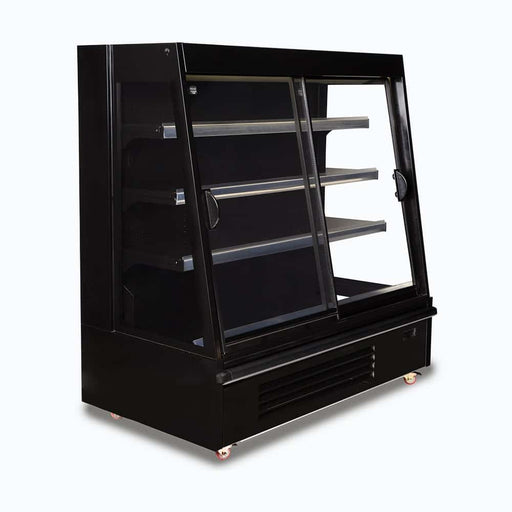 Bromic SVM1580SD-NR - Semi Vertical Display Fridge, Gondola, 1580mm, 2 Doors, Sliding