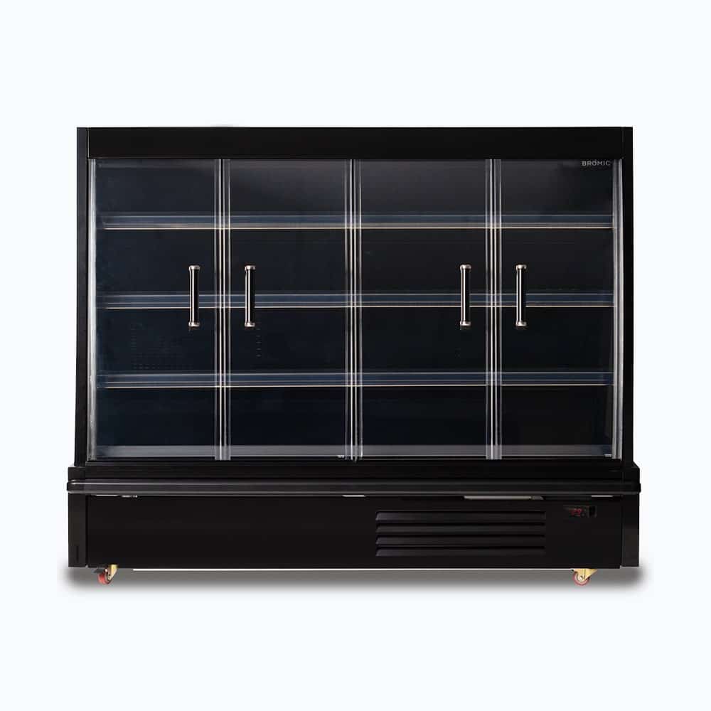 Bromic SVM1875HD-NR - Semi Vertical Display Fridge, 1875mm, 4 Doors, Hinged
