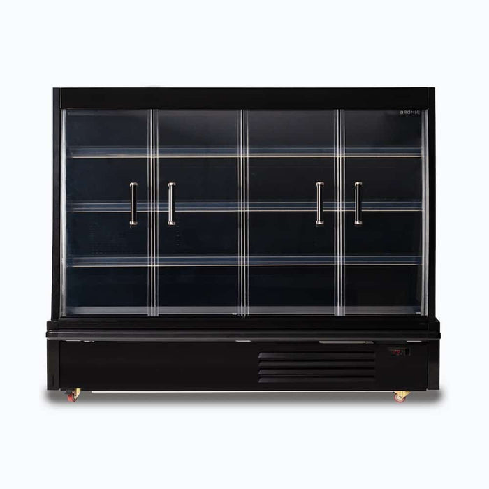 Bromic SVM1875HD-NR - Semi Vertical Display Fridge, 1875mm, 4 Doors, Hinged