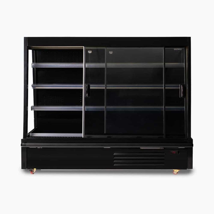Bromic SVM1875SD-NR - Semi Vertical Display Fridge, 1875mm, 2 Doors, Sliding