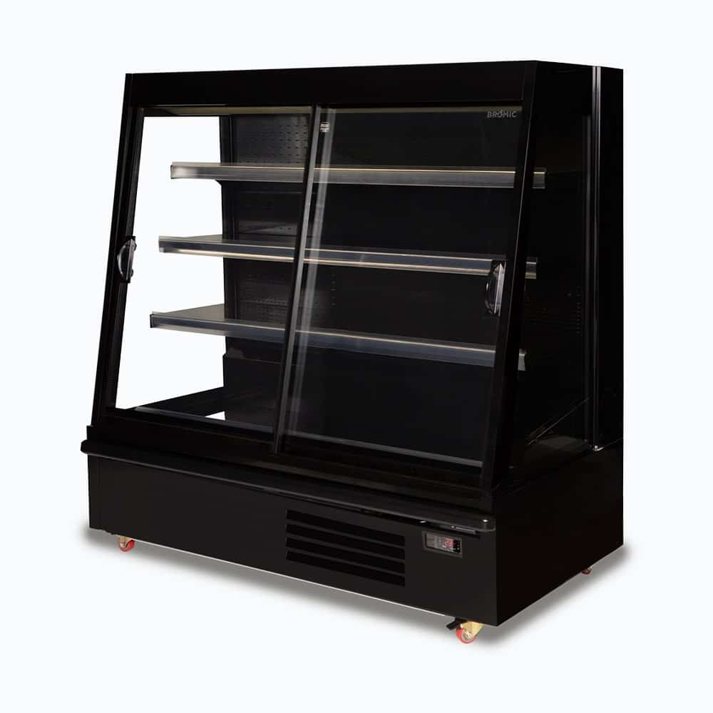 Bromic SVM1875SD-NR - Semi Vertical Display Fridge, 1875mm, 2 Doors, Sliding