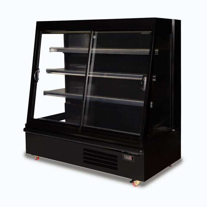 Bromic SVM1875SD-NR - Semi Vertical Display Fridge, 1875mm, 2 Doors, Sliding